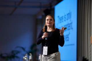 Julia Kovar-Mühlhausen beim Digital Social Summit 2019